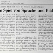 Das Spiel von Sprache und Bild